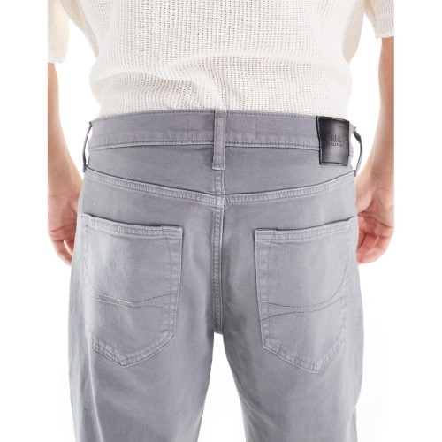 Jean slim droit Hollister pour homme en coloris Gris